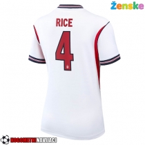 Ženske Nogometnih dresov Anglija Declan Rice #4 Domači SP 2026 Kratki rokavi